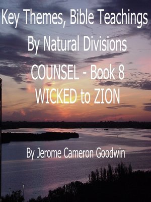 cover image of COUNSEL--WICKED to ZION--Book 8--KTBND